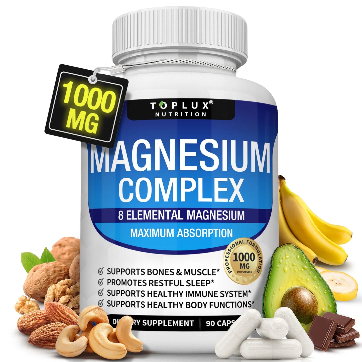 Magnesium Complex Te Mejora tu Dia a Dia