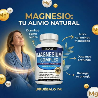 Magnesium Complex Te Mejora tu Dia a Dia